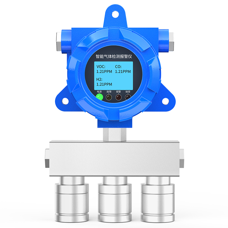「固定式」三合一氣體檢測(cè)儀-三合一氣體濃度報(bào)警器 